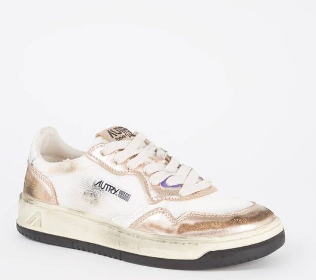 Autry Super Vintage sneaker met leren details - Foto 2