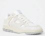 Axel Arigato Witte Sneakers Paneelontwerp Ronde Neus Beige Heren - Thumbnail 2