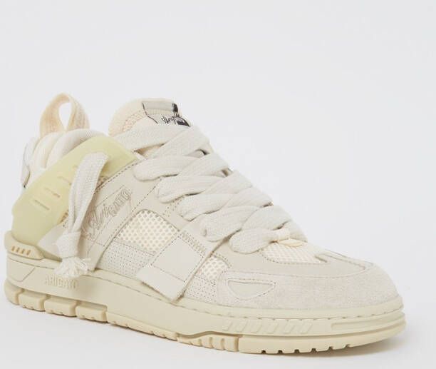 Axel Arigato Area Patchwork sneaker met leren details