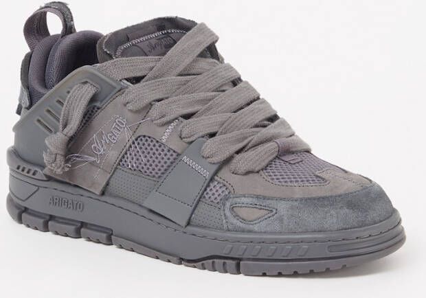 Axel Arigato Area Patchwork sneaker van leer met mesh details