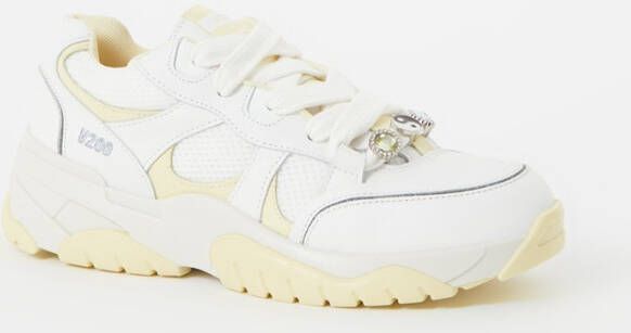 Hogan Laced Sneakers With Iconic Branding in beige - Foto 1