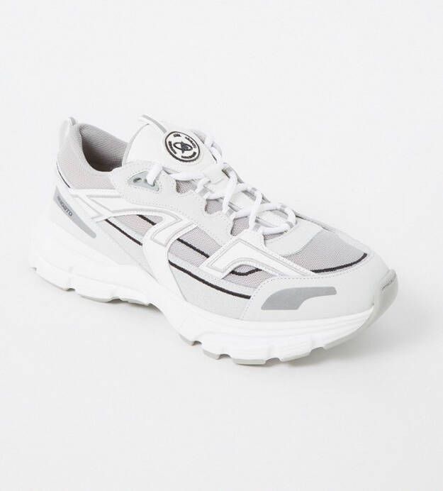 Axel Arigato Leren Sneakers met Mesh Inzetstukken Multicolor - Foto 9