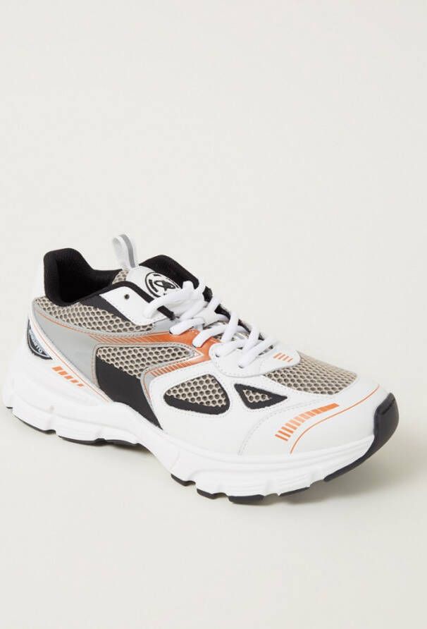 Axel Arigato Marathon Runner sneaker met kalfsleren details