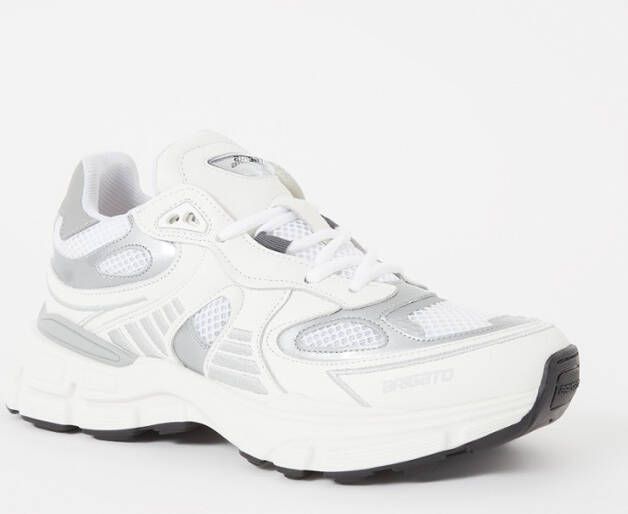 Axel Arigato Witte lage sneakers met reflecterende details White Dames - Foto 7