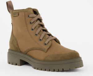 BA&SH Canastra veterboot met suède details
