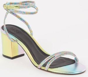 BA&SH Chiran sandalette van geitenleer