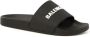 Balenciaga Zwarte Rubberen Sandalen Highlights Open Teen Black Heren - Thumbnail 2