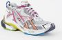 Balenciaga Multicolor Runner Sneaker White Dames - Thumbnail 2