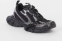 Balenciaga 3XL Monocolor Mesh Rub Sneakers Zwart Heren - Thumbnail 2