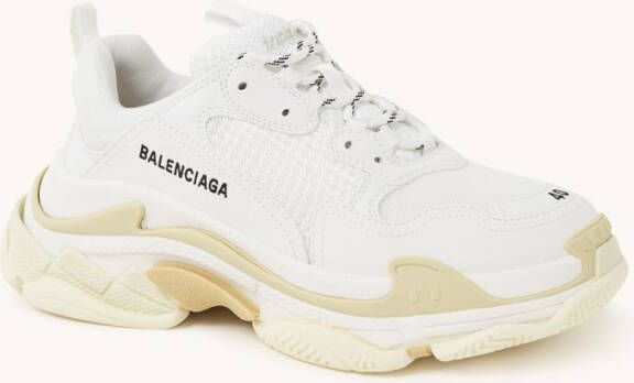 Balenciaga Triple S Sneaker Lf Not Washed Wit - Foto 4
