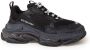 Balenciaga Triple S Clear Sole Sportschoenen Zwart Dames - Thumbnail 2