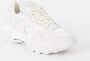 Balmain Witte Suède Kalfsleer Monogram Sneakers White Heren - Thumbnail 2