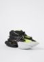 Balmain Fluorescerende eenhoorn sneakers van neopreen en leer. Meerkleurig Heren - Thumbnail 2