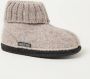 Bergstein kids pantoffels Beige Wol Effen 27 - Thumbnail 5