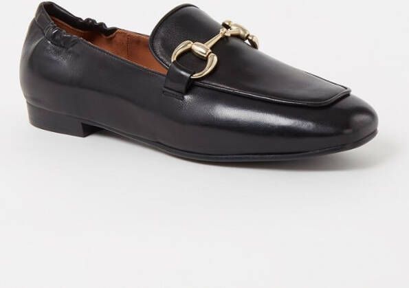 Billi Bi Loafer van leer met horsebit