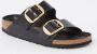 BIRKENSTOCK Slippers Dames Arizona Big Buckle Maat: 37 Materiaal: Nubuck Kleur: Zwart - Thumbnail 3