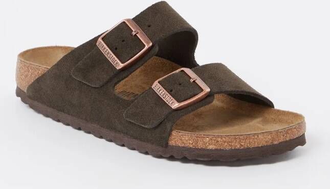 Birkenstock Arizona slipper van suède