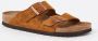 BIRKENSTOCK Slippers Arizona Maat: 42 Materiaal: Suède Kleur: Cognac - Thumbnail 5