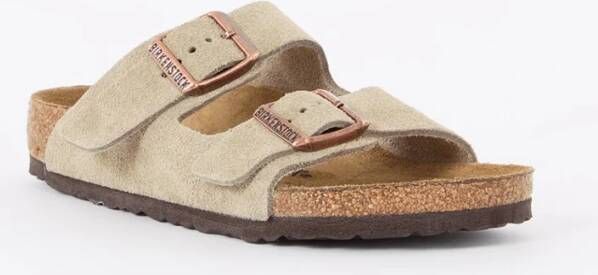 Birkenstock Arizona slipper van suède