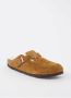 Birkenstock BOSTON SHEARLING SUEDE LEATHER Dames pantoffelsHeren pantoffels Cognac - Thumbnail 5