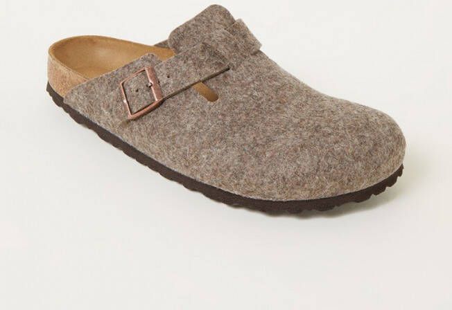 Birkenstock Boston instapper van wol