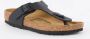 BIRKENSTOCK Teenslippers Gizeh Maat: 35 Materiaal: Leatherlook Kleur: Zwart - Thumbnail 5