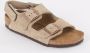 Birkenstock Kid's Milano HL Suede Sandalen Narrow beige bruin - Thumbnail 3