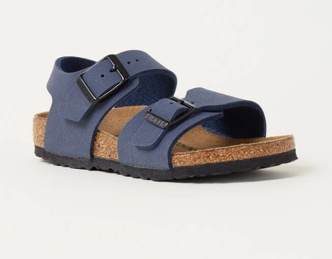 Birkenstock New York Junior Birko-Flor BC Narrow Junior Sandaal Marineblauw - Foto 16
