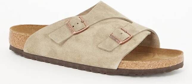 Birkenstock Zürich slipper van suède