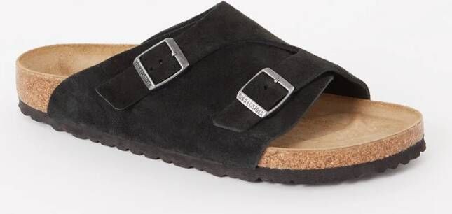 Birkenstock Zürich slipper van suède