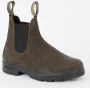 Blundstone Chelsea Laarzen Loop in Stijl met Dark Olive Breast Beatle El Side Boot Input Crust Groen Unisex - Thumbnail 4