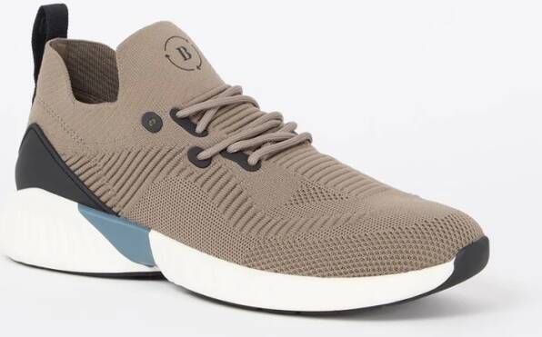Boggi Milano Willow sneaker met gebreid bovenwerk