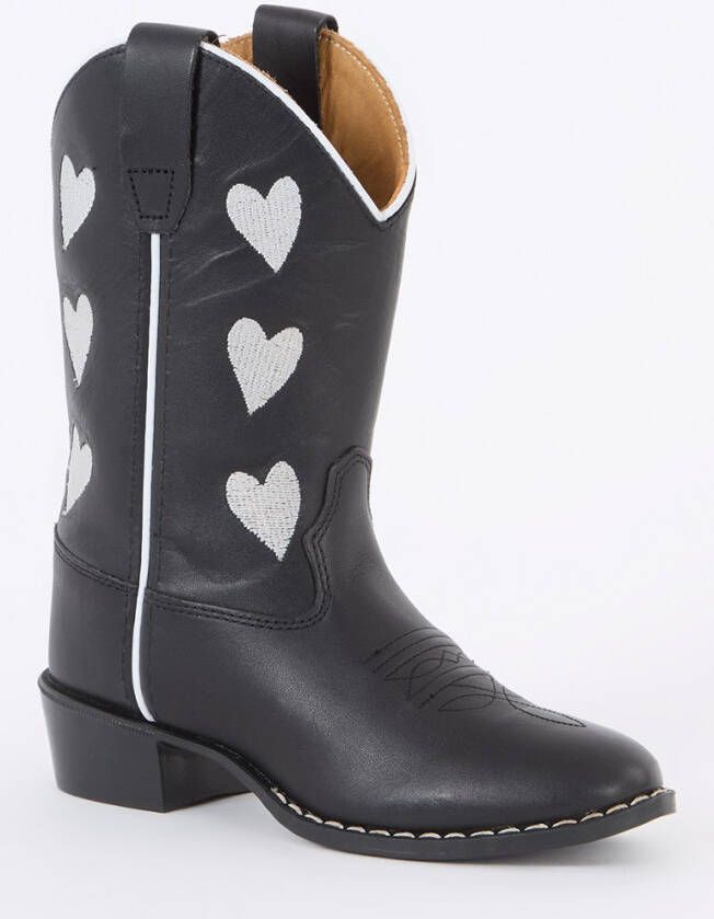 Bootstock Hearts Cowboylaarzen Western Laarzen Meisjes Kids Zwart - Foto 2