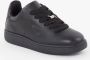 Burberry Zwarte Leren Box Sneakers Verhoogde Stijl Black - Thumbnail 2