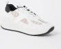 Burberry Sneakers van glad leer en suède met ruitjes mesh-inzetstukken White Dames - Thumbnail 2