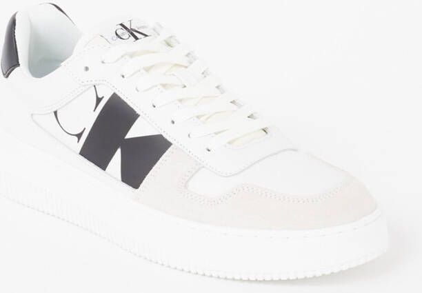 Calvin Klein Chunky Cupsole sneaker met suéde details