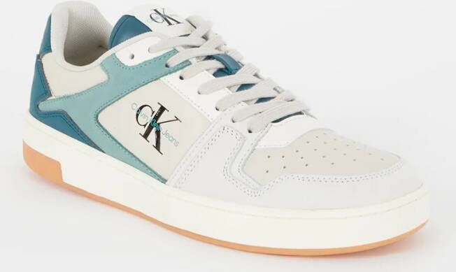 Calvin Klein Sneaker van leer met logo