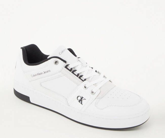 Calvin Klein Jeans Sneakers met labeldetail model 'CUPSOLE LACEUP BASKET LOW'