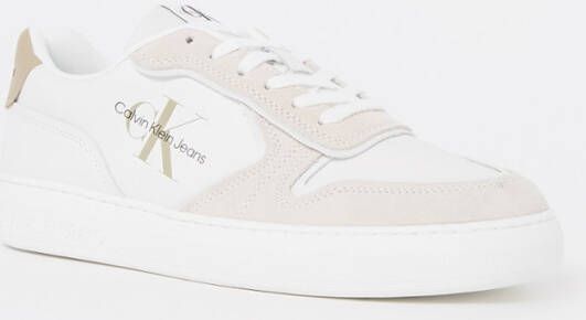 Calvin Klein Sneakers van leer met suède details en logo - Foto 4
