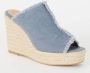 Castañer Fatima espadrille met schapenleren details - Thumbnail 2