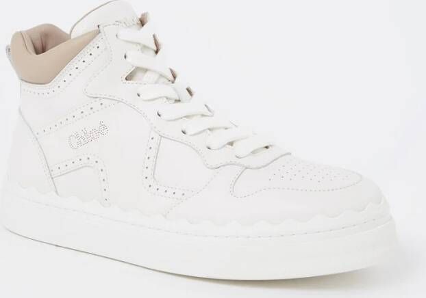 Chloé Low-Top Sneakers Lauren in wit