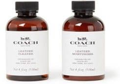 Coach Leer verzorgingsset
