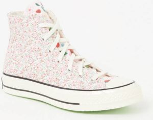 Converse Chuck 70 sneaker van canvas met bloemenprint