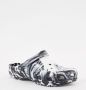Crocs Classic Marbled Clog White Black Schoenmaat 42 43 Slides & sandalen 206867 103 - Thumbnail 2