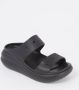 Crocs Slippers Classic Crush Sandaal W Streetwear - Thumbnail 2