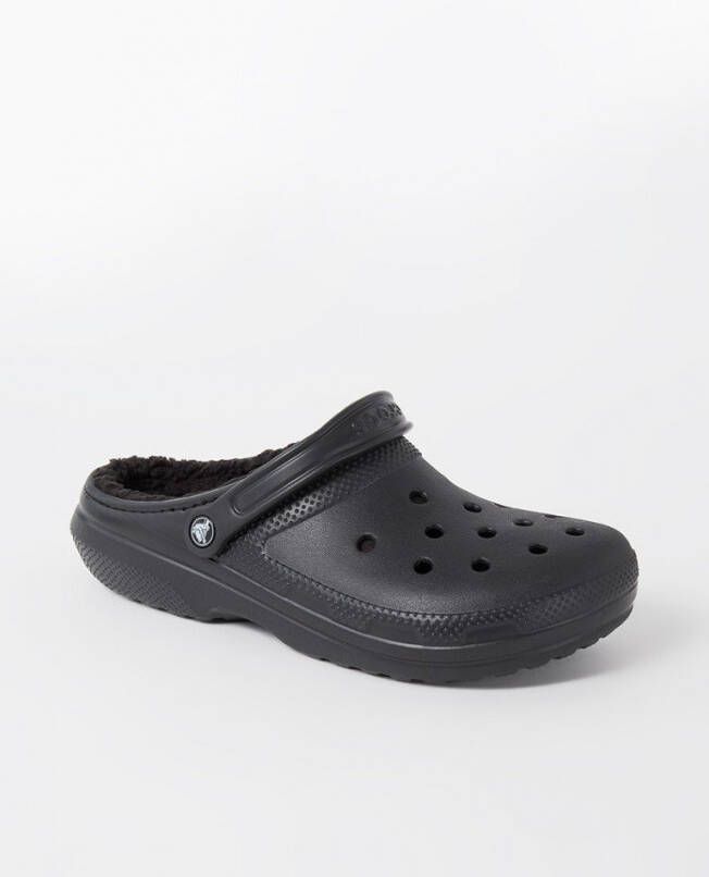 Crocs Classic Lined instapper met imitatiebont