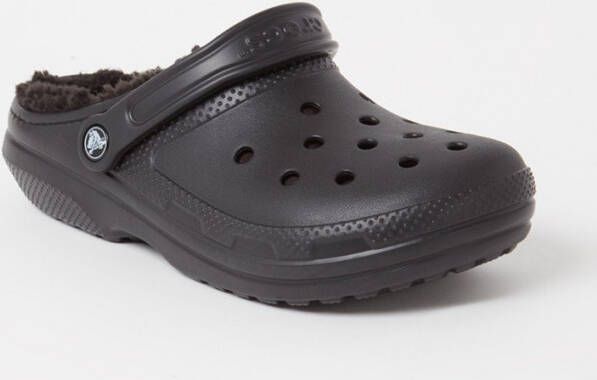 Crocs Classic Lined instapper met imitatiebont