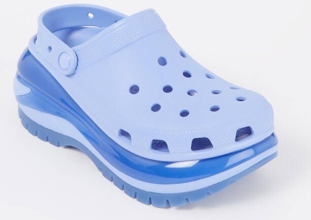 Crocs Classic Mega Crush Clog instapper met plateauzool - Foto 3