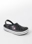 Crocs Crocband Flip Flops Black White - Thumbnail 4