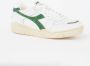 DIADORA Lage Sneakers Led Combi Sneaker Maat: 40 Materiaal: Leer Kleur: Groen - Thumbnail 2